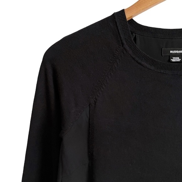 RUDSAK Dionne Sweater Sheer Back Black - Picture 5 of 17